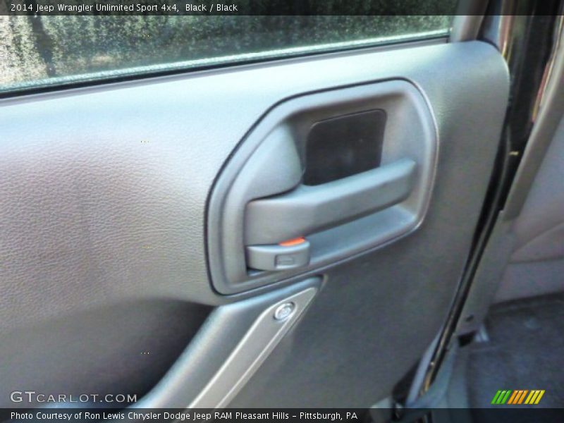 Black / Black 2014 Jeep Wrangler Unlimited Sport 4x4