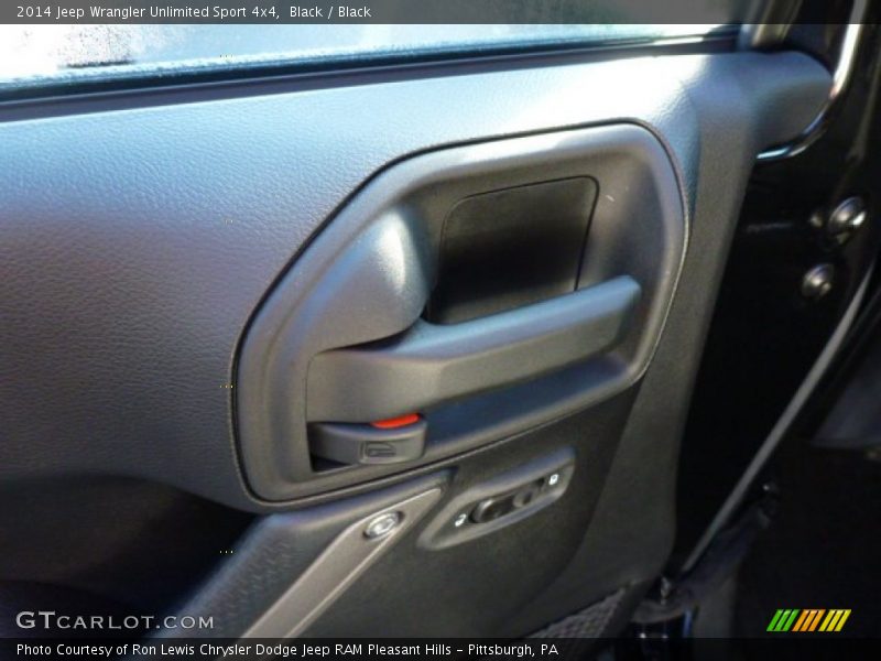 Black / Black 2014 Jeep Wrangler Unlimited Sport 4x4