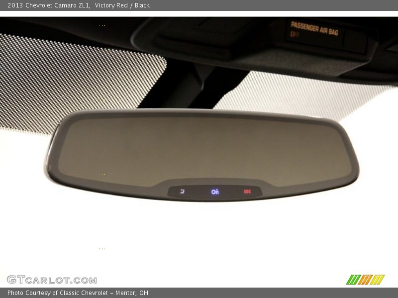 Victory Red / Black 2013 Chevrolet Camaro ZL1