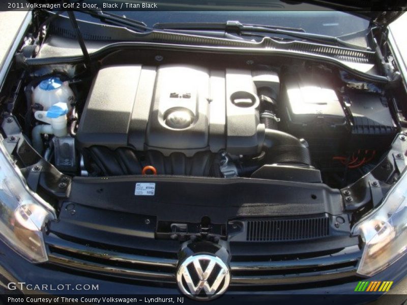 Black / Titan Black 2011 Volkswagen Golf 2 Door