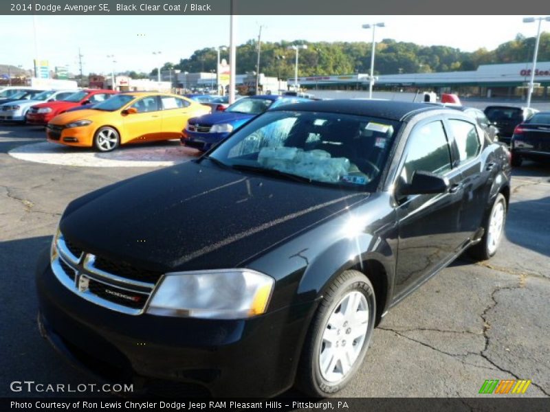 Black Clear Coat / Black 2014 Dodge Avenger SE