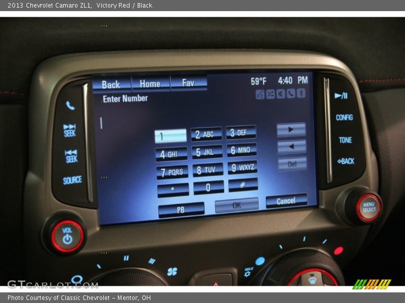 Victory Red / Black 2013 Chevrolet Camaro ZL1