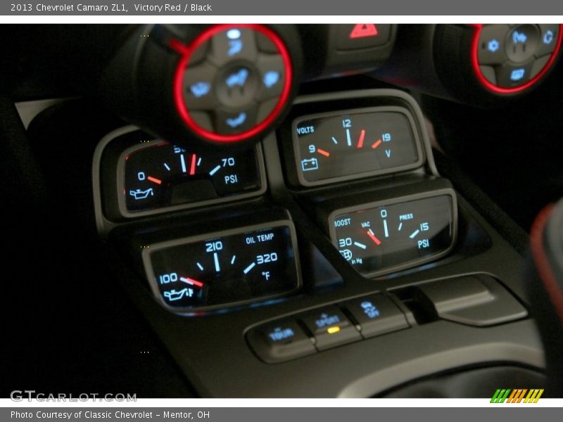 Victory Red / Black 2013 Chevrolet Camaro ZL1