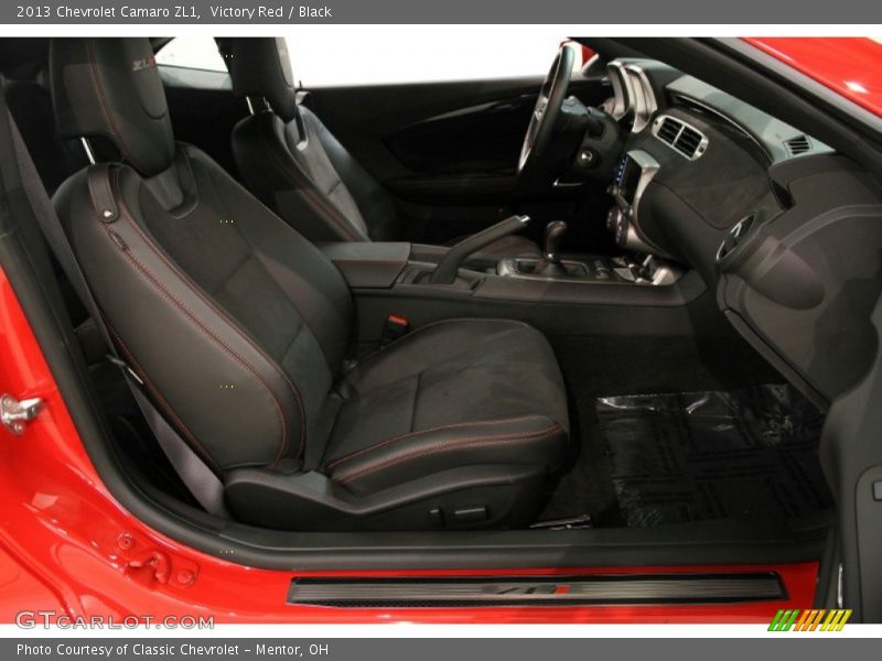 Front Seat of 2013 Camaro ZL1