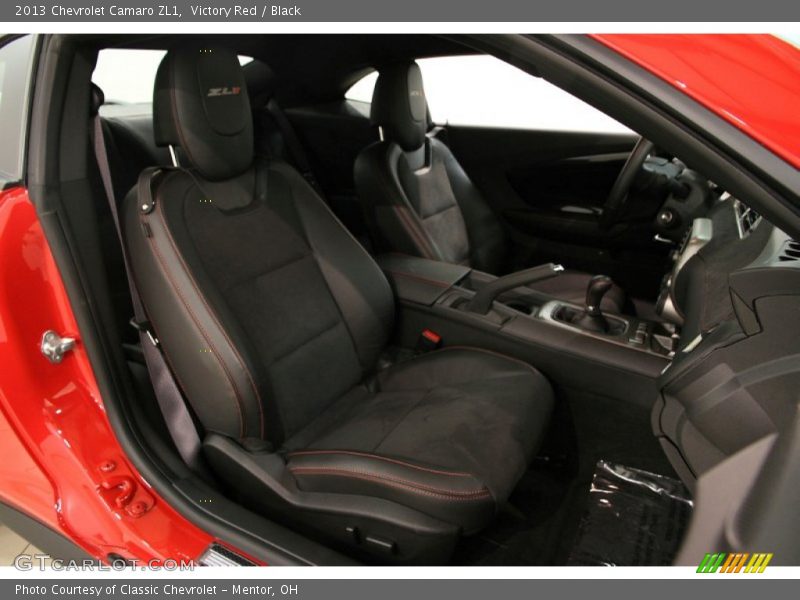 Front Seat of 2013 Camaro ZL1
