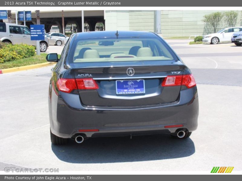 Graphite Luster Metallic / Graystone 2013 Acura TSX Technology