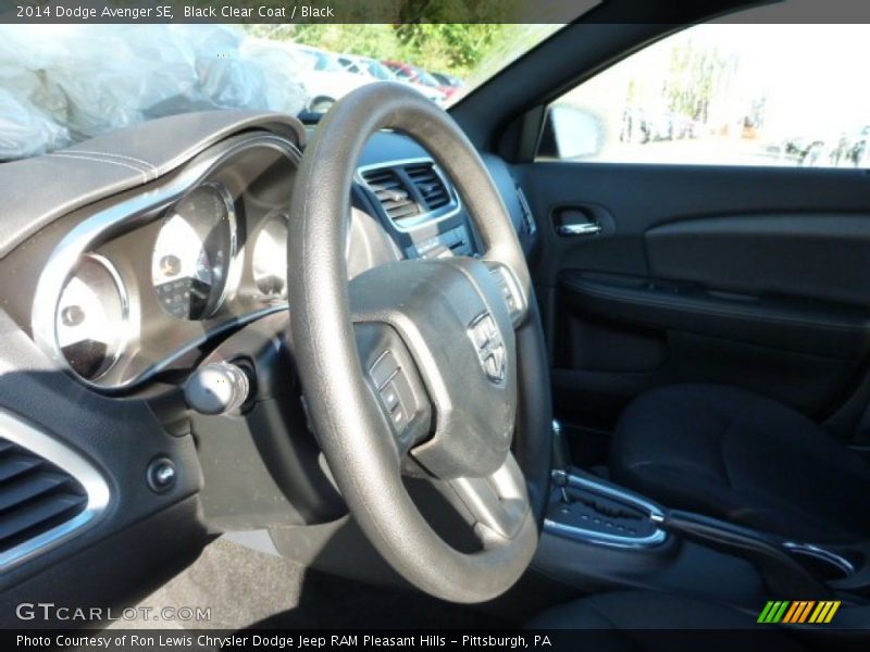 Black Clear Coat / Black 2014 Dodge Avenger SE
