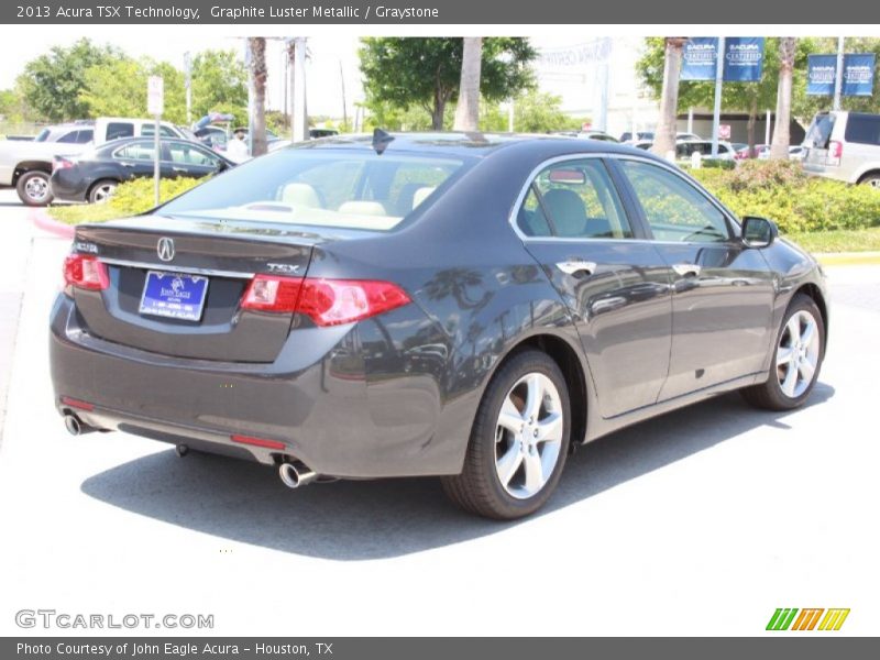 Graphite Luster Metallic / Graystone 2013 Acura TSX Technology