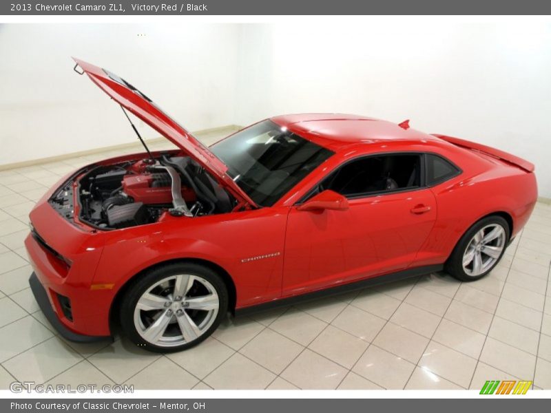 Victory Red / Black 2013 Chevrolet Camaro ZL1