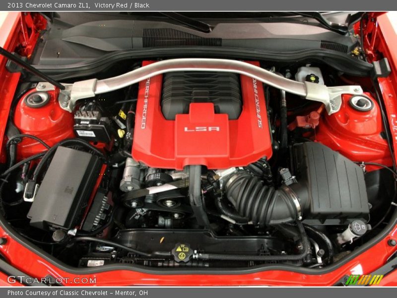  2013 Camaro ZL1 Engine - 6.2 Liter Eaton Supercharged OHV 16-Valve LSA V8