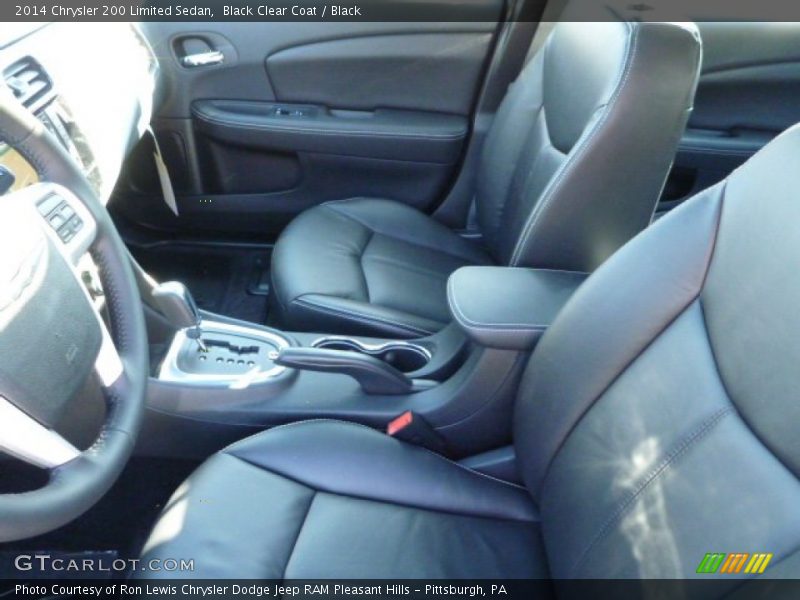 Black Clear Coat / Black 2014 Chrysler 200 Limited Sedan