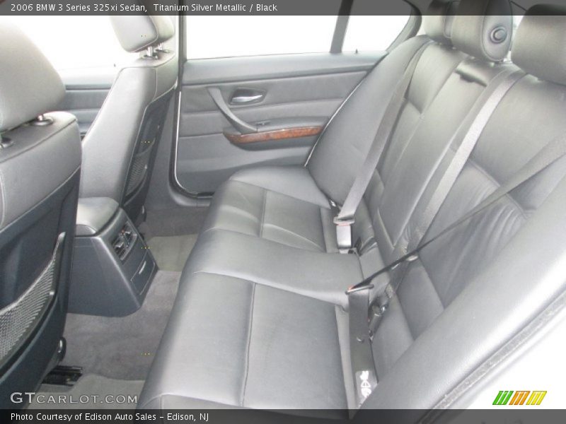 Titanium Silver Metallic / Black 2006 BMW 3 Series 325xi Sedan