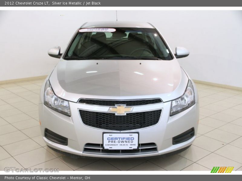 Silver Ice Metallic / Jet Black 2012 Chevrolet Cruze LT