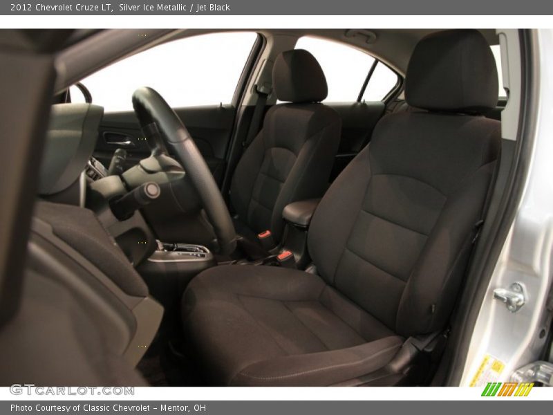 Silver Ice Metallic / Jet Black 2012 Chevrolet Cruze LT