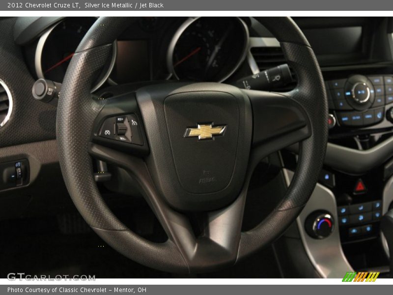 Silver Ice Metallic / Jet Black 2012 Chevrolet Cruze LT