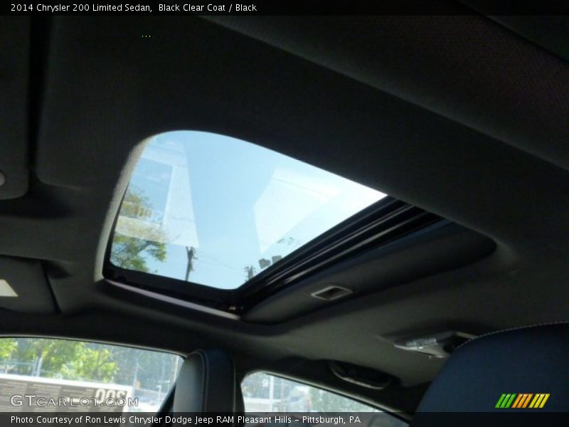 Black Clear Coat / Black 2014 Chrysler 200 Limited Sedan