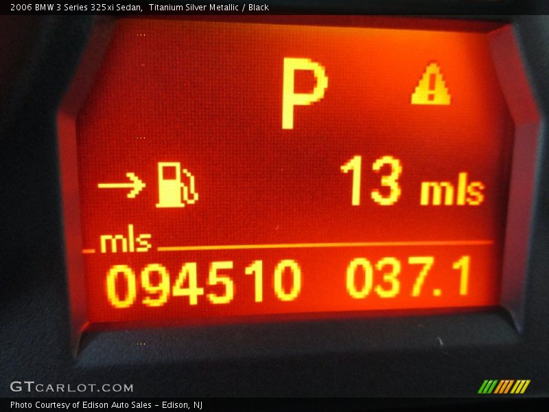 Titanium Silver Metallic / Black 2006 BMW 3 Series 325xi Sedan