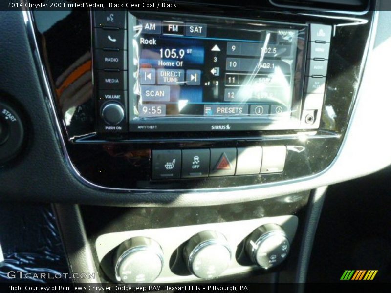 Black Clear Coat / Black 2014 Chrysler 200 Limited Sedan
