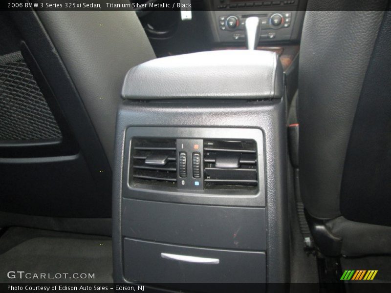 Titanium Silver Metallic / Black 2006 BMW 3 Series 325xi Sedan