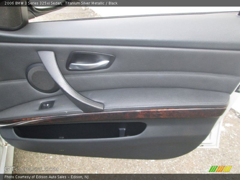 Titanium Silver Metallic / Black 2006 BMW 3 Series 325xi Sedan