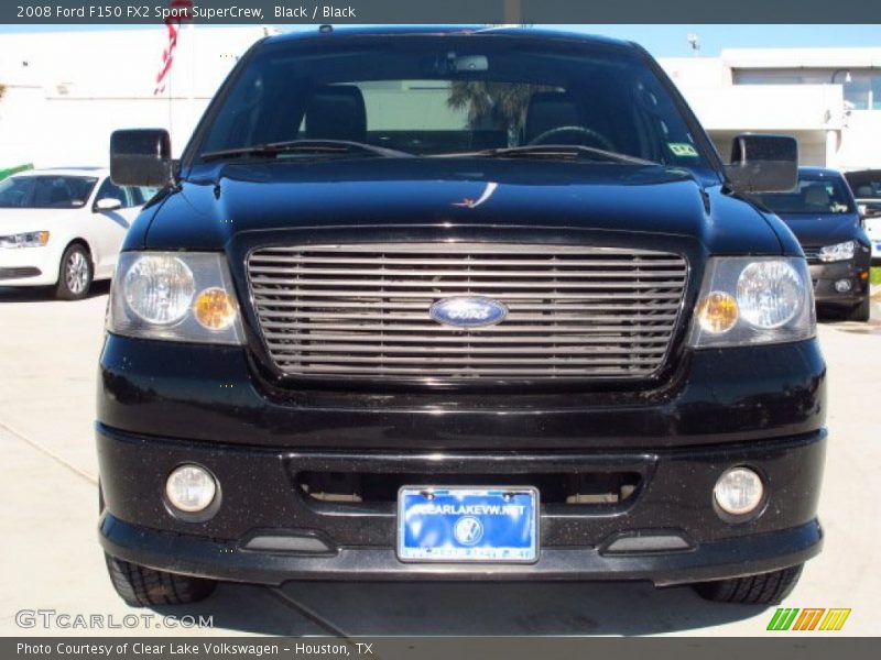 Black / Black 2008 Ford F150 FX2 Sport SuperCrew