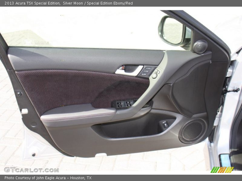 Silver Moon / Special Edition Ebony/Red 2013 Acura TSX Special Edition