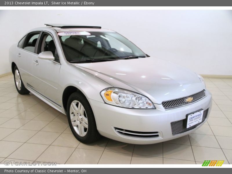 Silver Ice Metallic / Ebony 2013 Chevrolet Impala LT