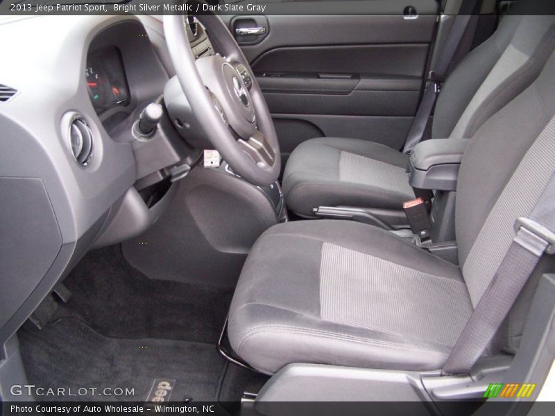 Bright Silver Metallic / Dark Slate Gray 2013 Jeep Patriot Sport