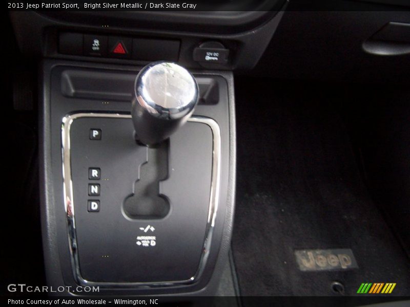 Bright Silver Metallic / Dark Slate Gray 2013 Jeep Patriot Sport