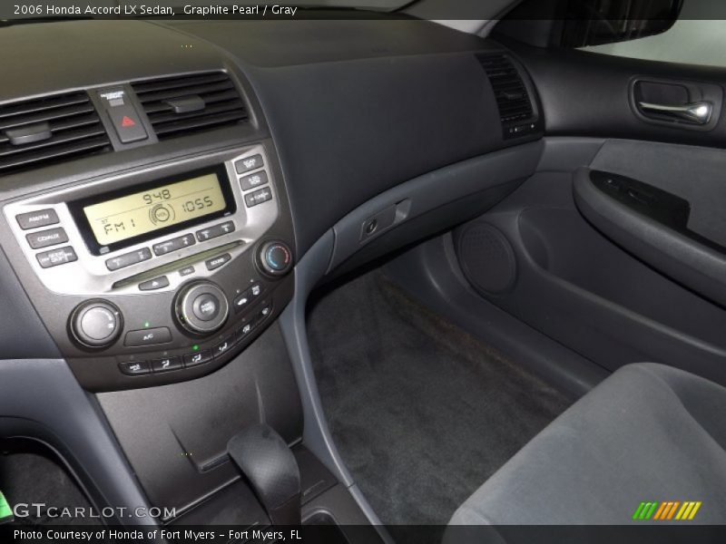 Graphite Pearl / Gray 2006 Honda Accord LX Sedan