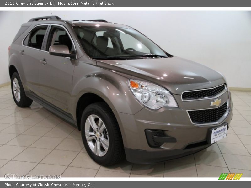 Mocha Steel Metallic / Jet Black 2010 Chevrolet Equinox LT