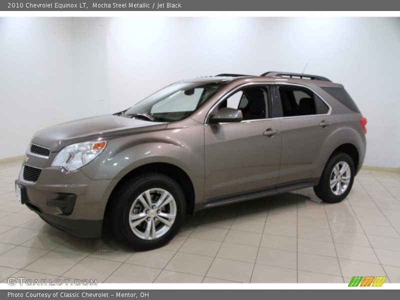 Mocha Steel Metallic / Jet Black 2010 Chevrolet Equinox LT
