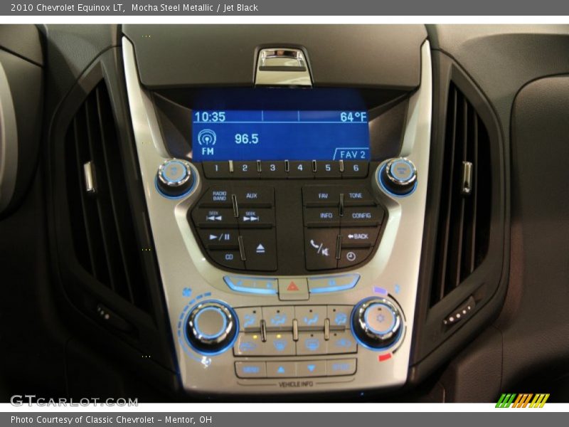 Mocha Steel Metallic / Jet Black 2010 Chevrolet Equinox LT