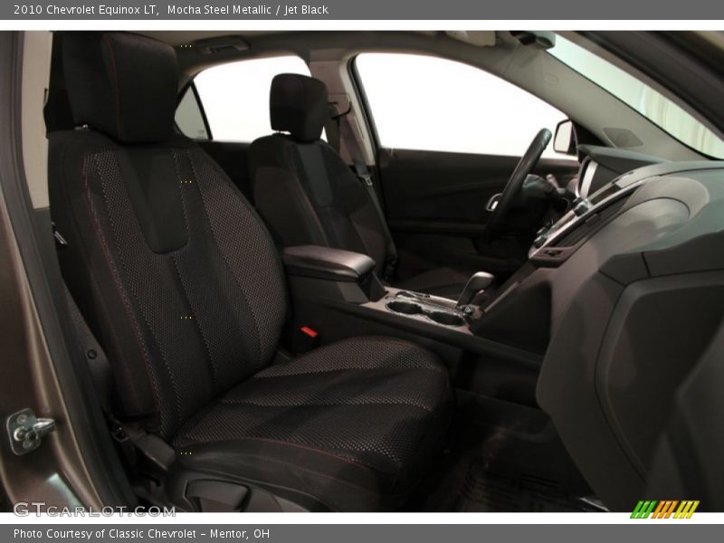 Mocha Steel Metallic / Jet Black 2010 Chevrolet Equinox LT