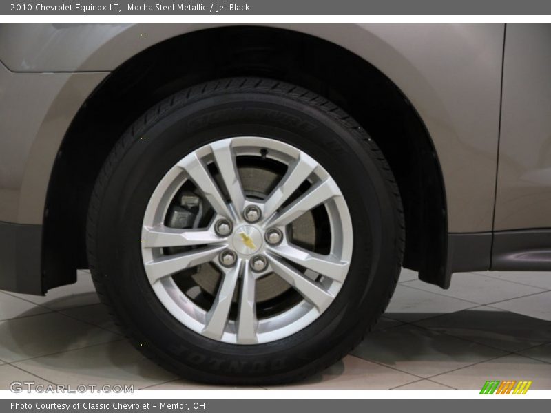 Mocha Steel Metallic / Jet Black 2010 Chevrolet Equinox LT