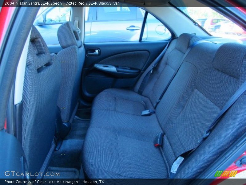 Rear Seat of 2004 Sentra SE-R Spec V