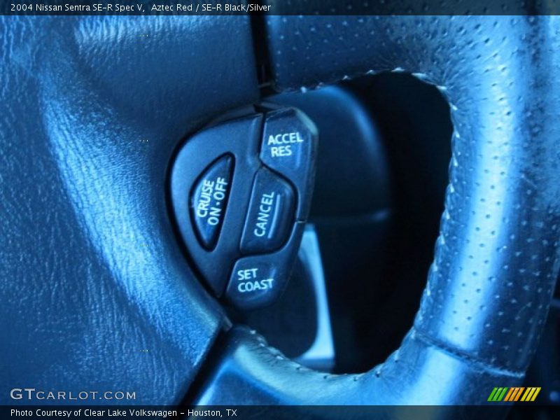 Aztec Red / SE-R Black/Silver 2004 Nissan Sentra SE-R Spec V