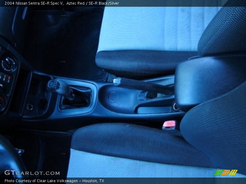 Aztec Red / SE-R Black/Silver 2004 Nissan Sentra SE-R Spec V