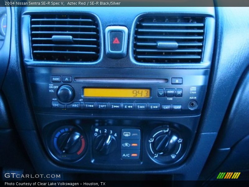 Controls of 2004 Sentra SE-R Spec V