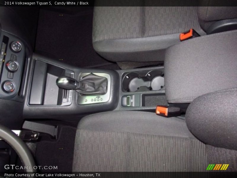 Candy White / Black 2014 Volkswagen Tiguan S