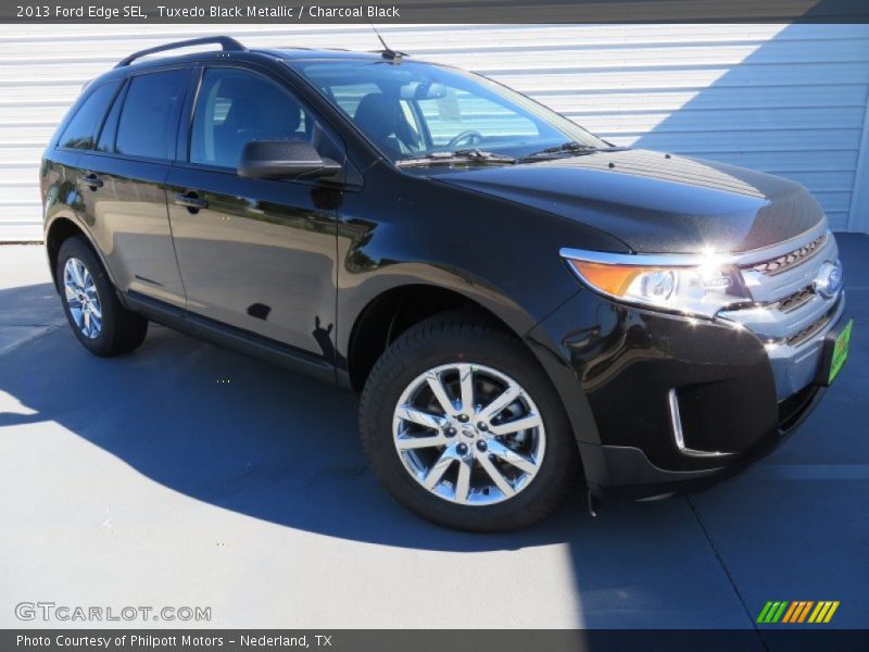 Tuxedo Black Metallic / Charcoal Black 2013 Ford Edge SEL