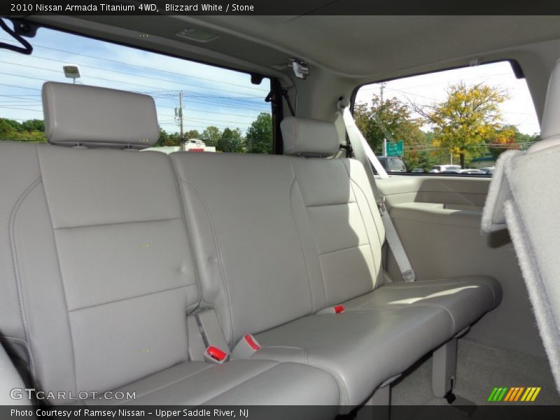 Blizzard White / Stone 2010 Nissan Armada Titanium 4WD