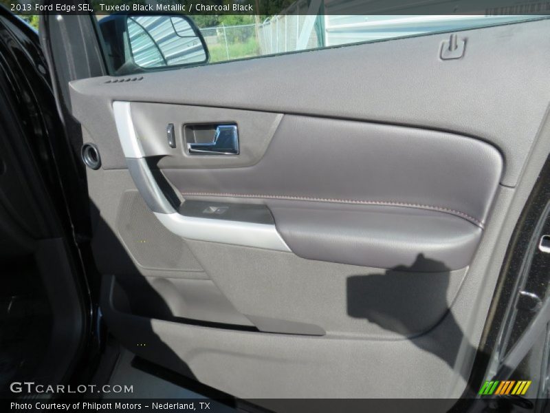 Tuxedo Black Metallic / Charcoal Black 2013 Ford Edge SEL