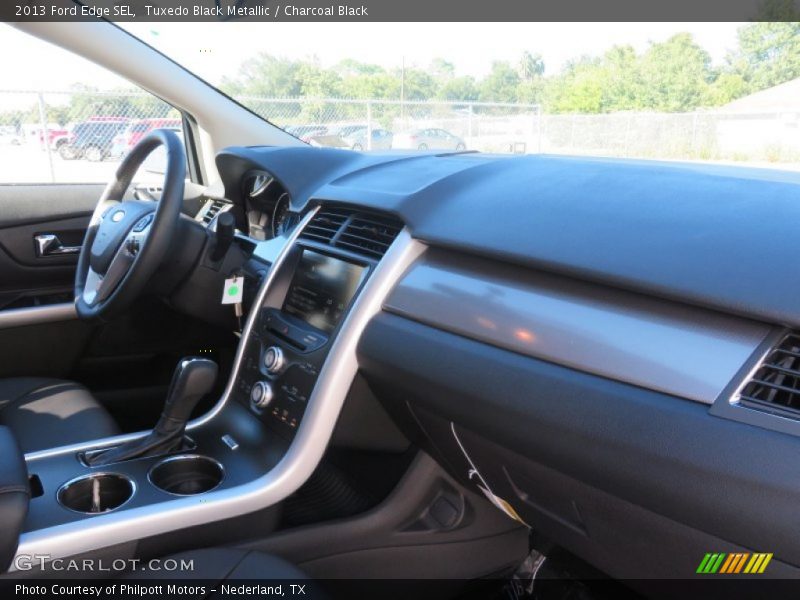 Tuxedo Black Metallic / Charcoal Black 2013 Ford Edge SEL