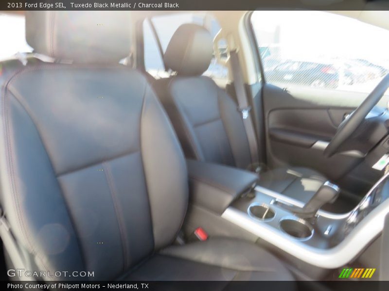 Tuxedo Black Metallic / Charcoal Black 2013 Ford Edge SEL