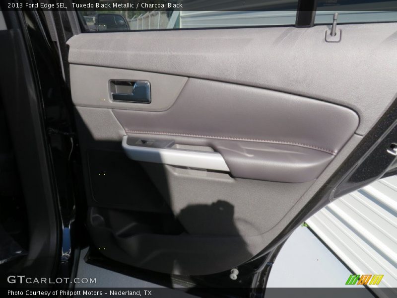 Tuxedo Black Metallic / Charcoal Black 2013 Ford Edge SEL