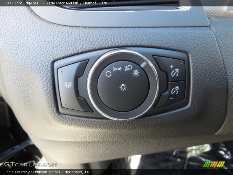 Tuxedo Black Metallic / Charcoal Black 2013 Ford Edge SEL