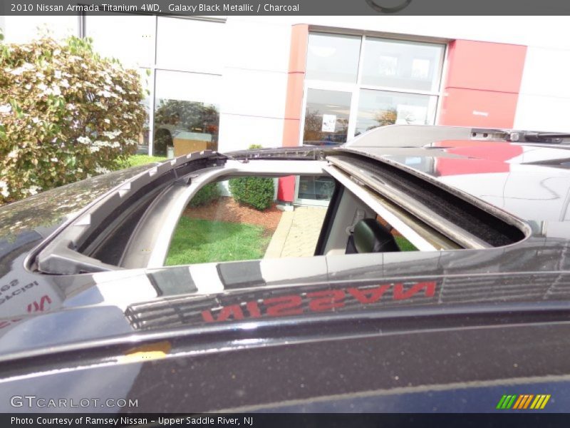 Galaxy Black Metallic / Charcoal 2010 Nissan Armada Titanium 4WD