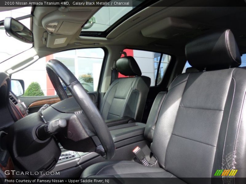 Galaxy Black Metallic / Charcoal 2010 Nissan Armada Titanium 4WD
