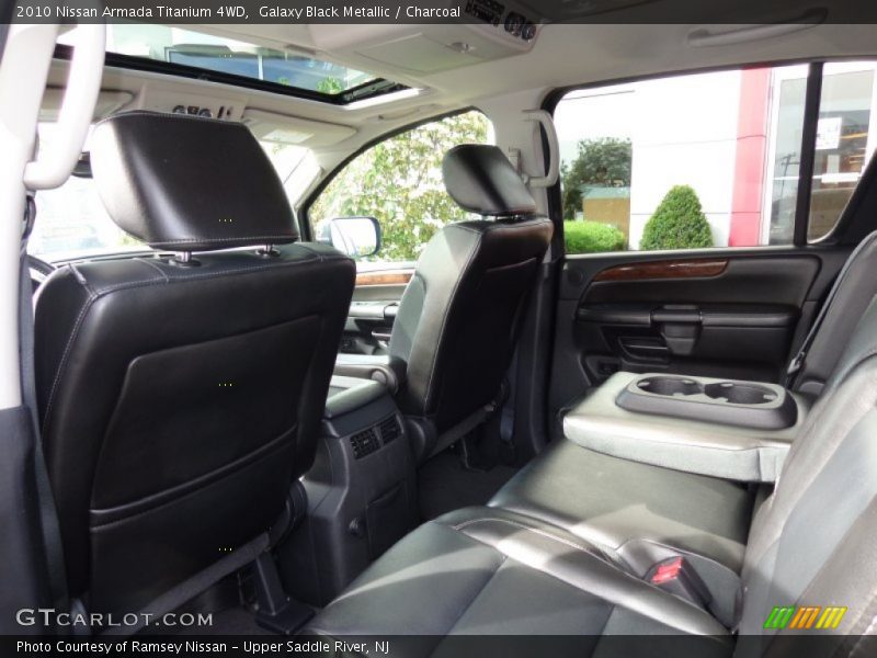 Galaxy Black Metallic / Charcoal 2010 Nissan Armada Titanium 4WD